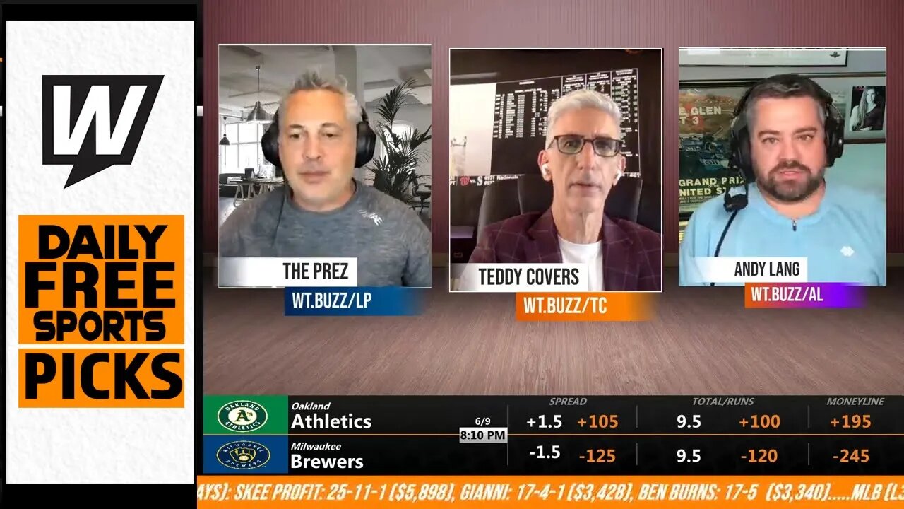 Free Sports Picks | WagerTalk Today | NBA Finals Game 4 Predictions | MLB Picks Today | June 9