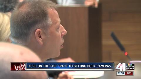 KCPD on fast track to getting body cameras