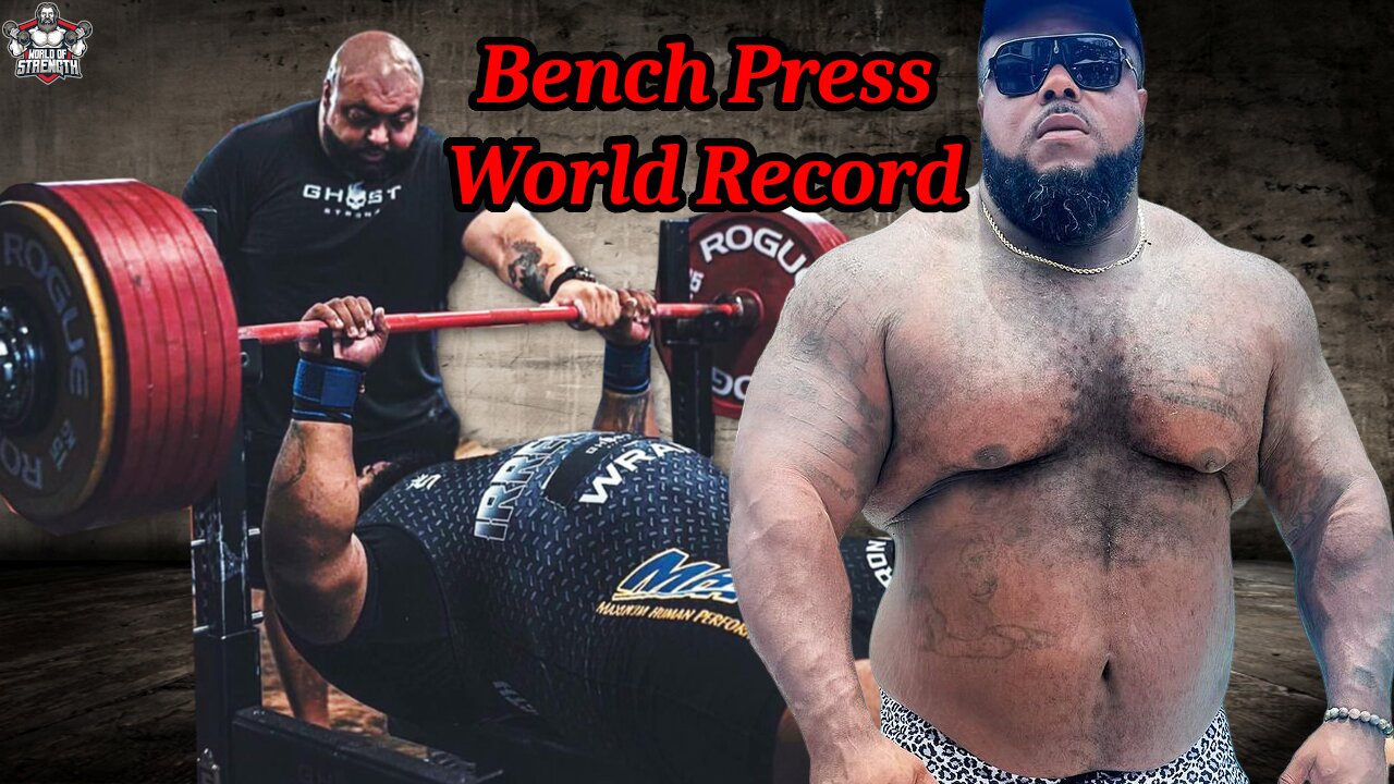 World Record Bench Press Monster | Julius Maddox