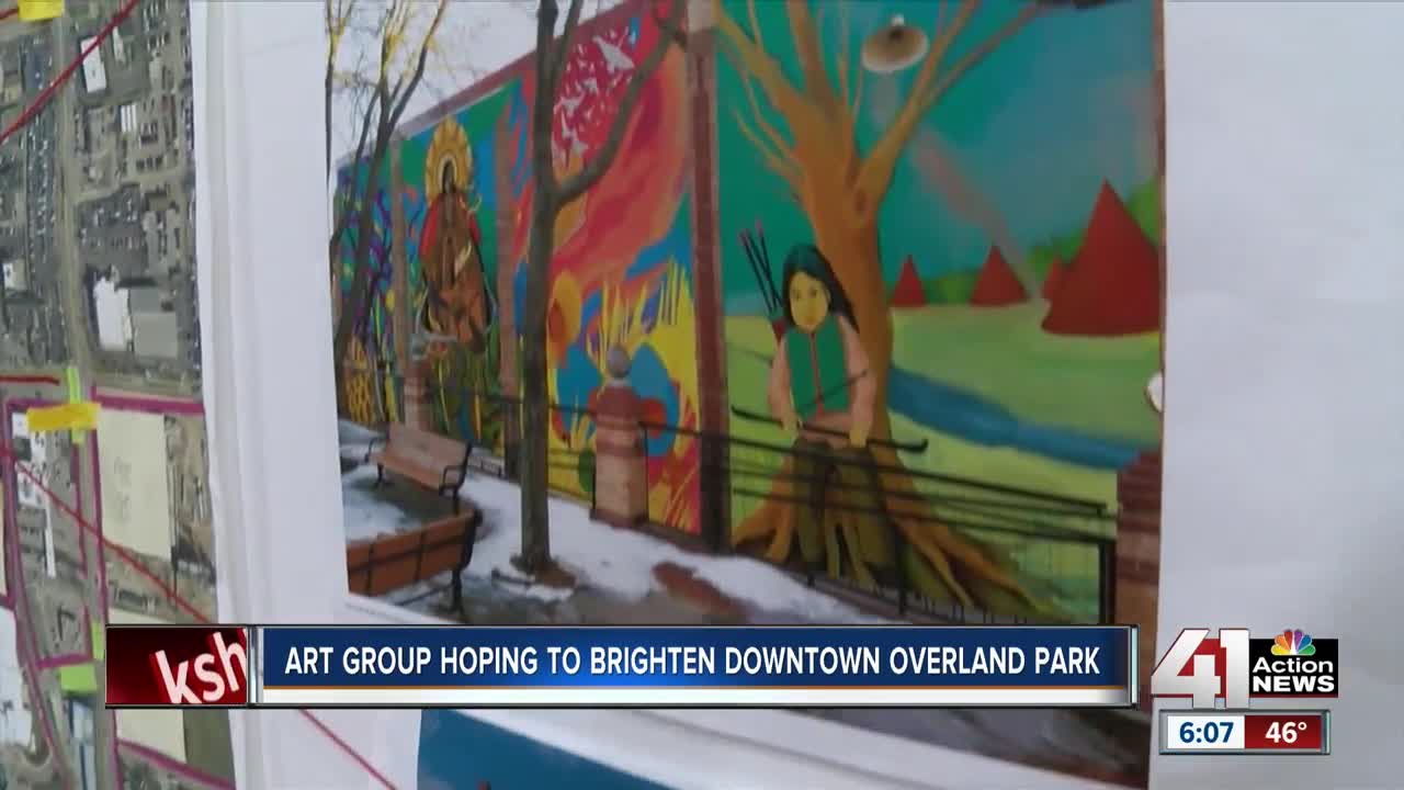 Potential murals in downtown Overland Park await city council approval