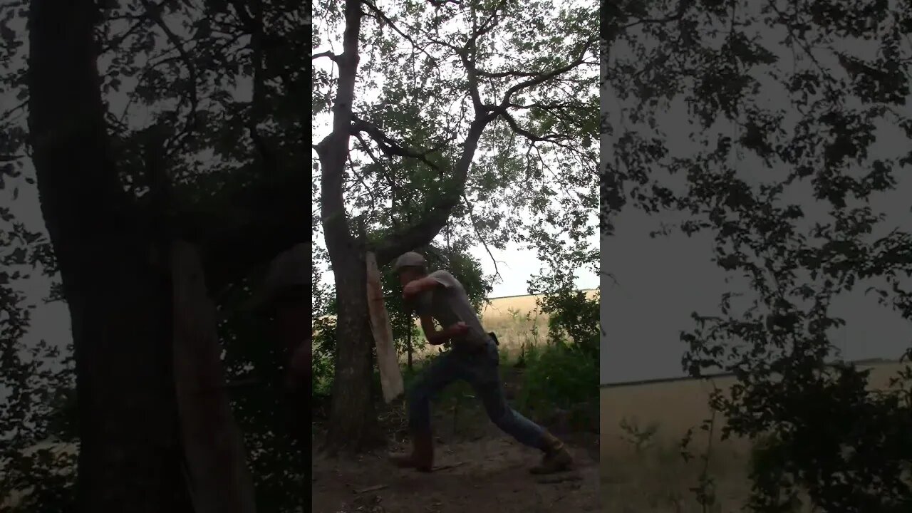 Just when they thought they had you . . . #shorts #knifeskills #protector #farmboy