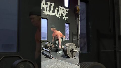 500lbs/226.7kg x4 AMRAP SET PERSONAL BEST #shortsvideo #gym #fitness