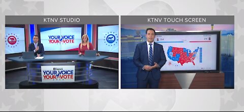 Former VP Biden has slight lead in Nevada; latest numbers explained