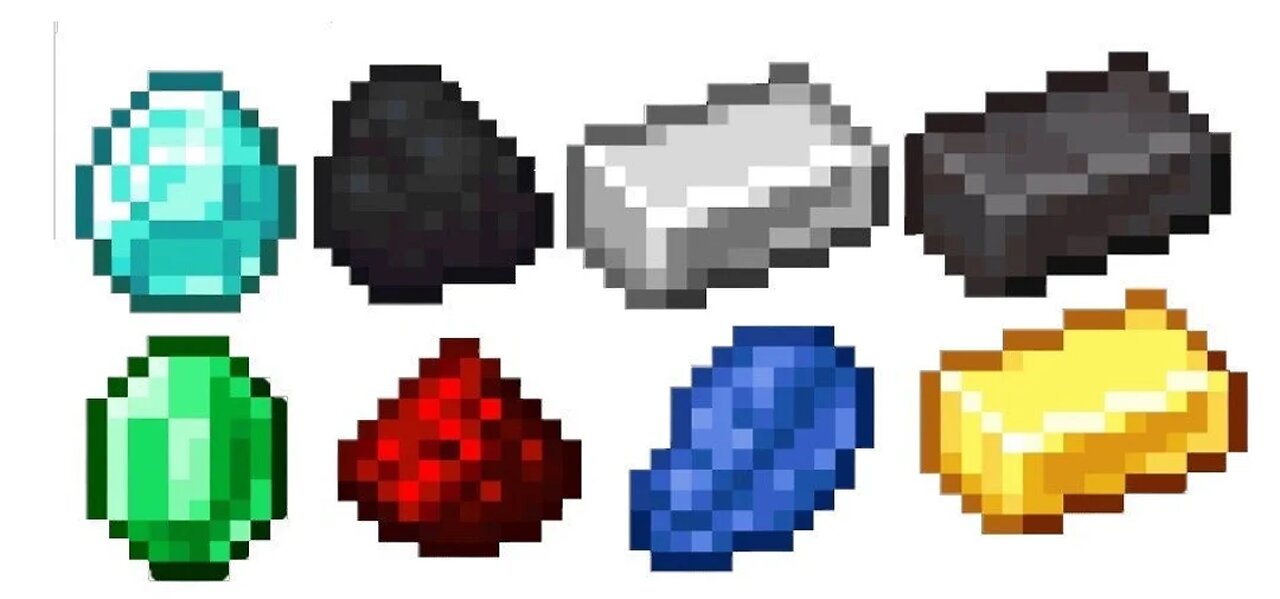 Minecraft ores