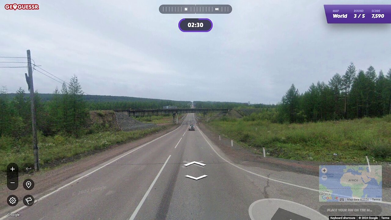 GeoGuessr : Daily Challenge, October 18, 2024