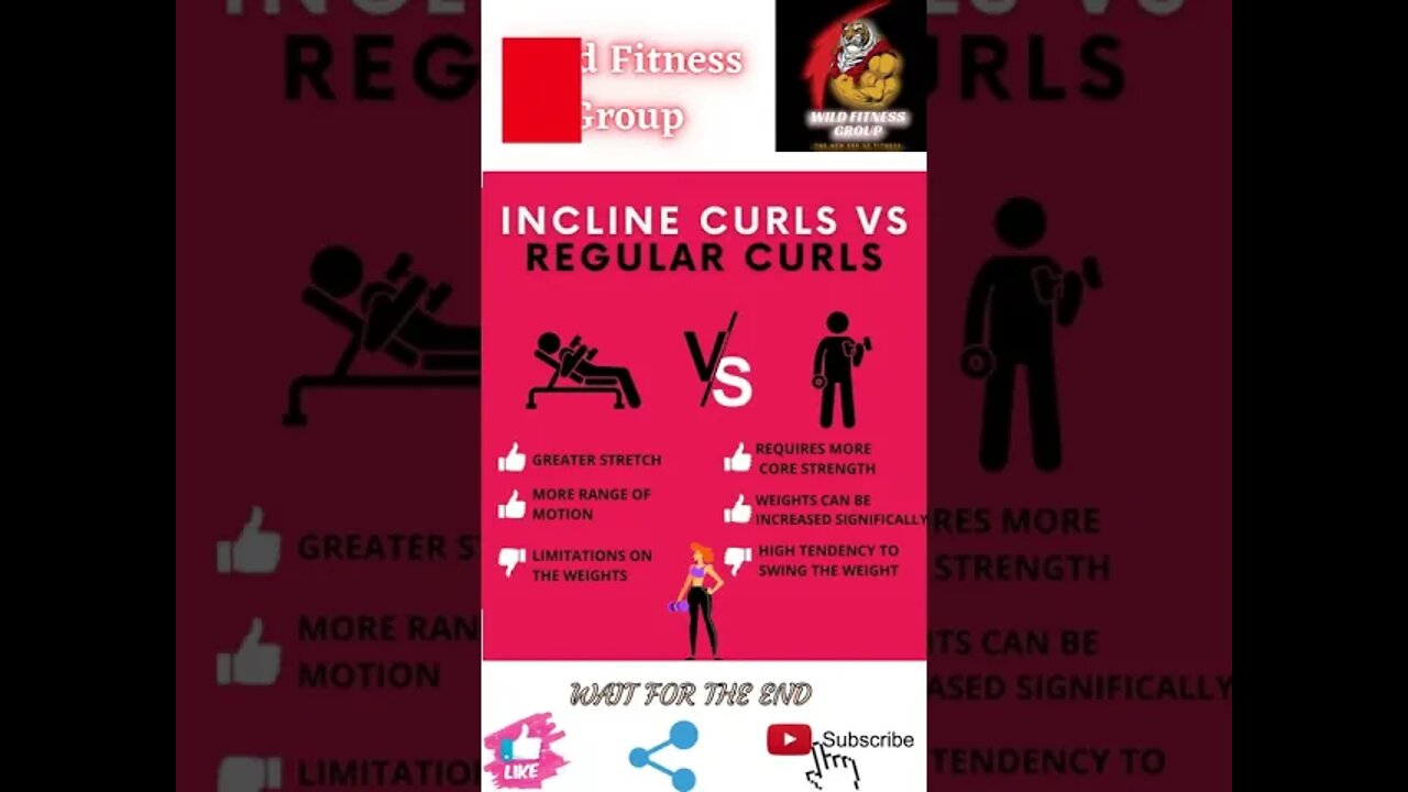 🔥Incline curls v/s regular curls🔥#shorts🔥#viralshorts🔥#fitnessshorts🔥#wildfitnessgroup🔥