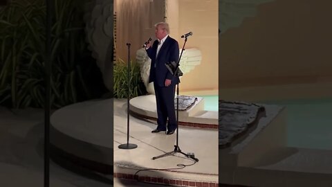 💢President Trump made a surprise appearance and spoke at America’s Future fundraiser