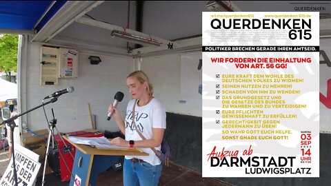 Die feurige Rede von Meike aus Moosbach - ein MUSS für alle!