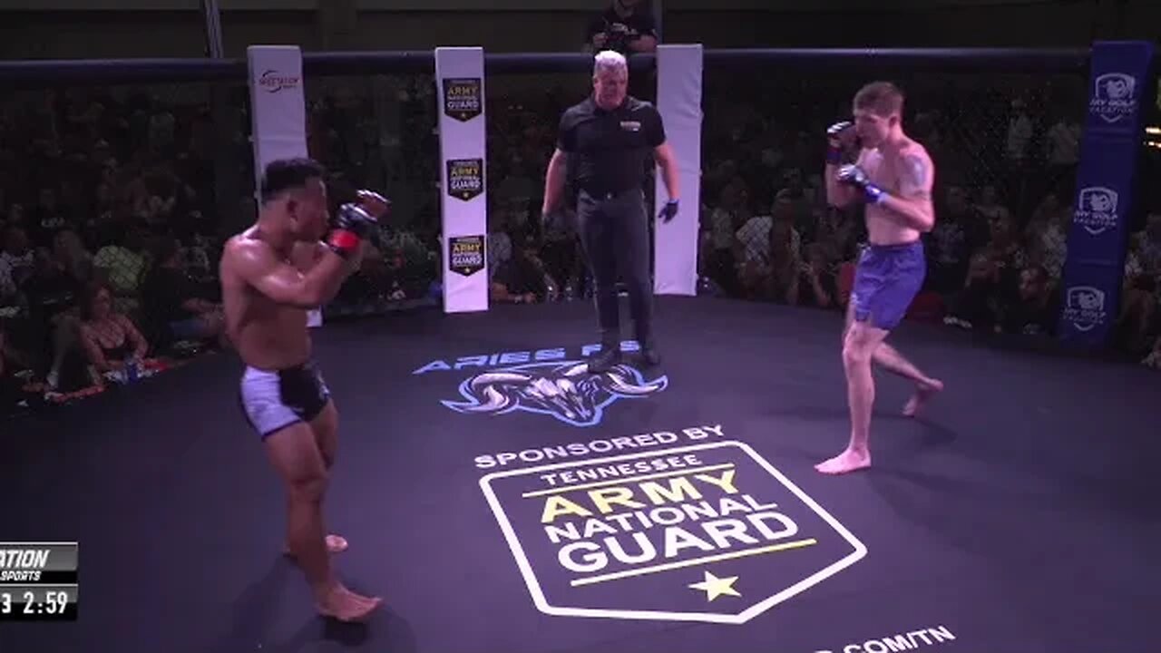 Aries Fight Series 19. Noah Basinger Vs Kue Htoo