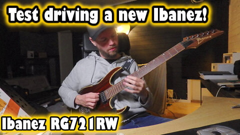 Test driving the Ibanez RG721RW