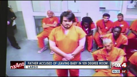 Father Accused of Leaving Baby in 109 Degree Room