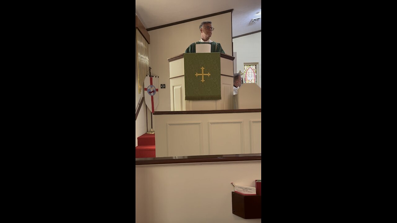 Dn. Collin’s Homily from Trinity VI