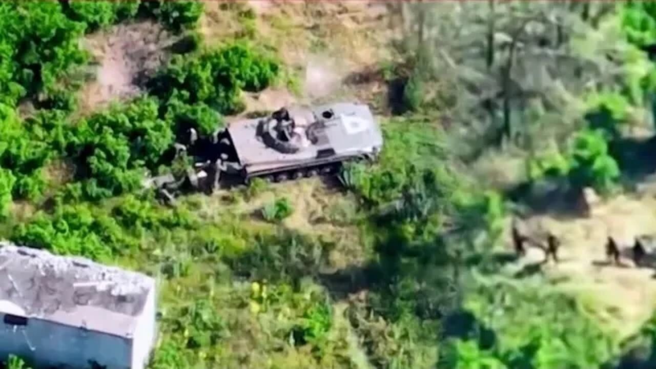 Sad ending of Russians trying to settle near Donetsk region with military equipment