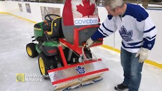 Upping the homemade Zamboni game