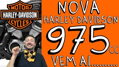 Nova HARLEY DAVIDSON com 975 cc pode estar PINTANDO no PEDAÇO