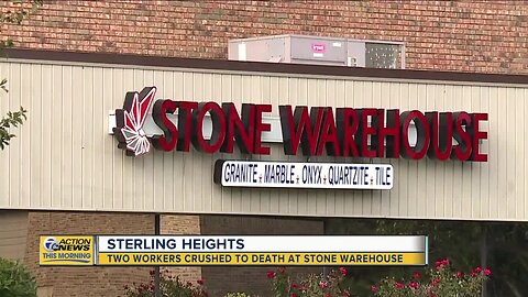 2 workers crushed at Stone Warehouse in Sterling Heights