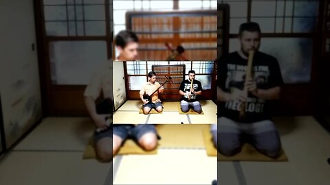 Hachinohe Komura with Big K #shakuhachi #lessons #cover #shamisen