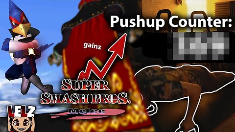 Dieses Spiel ZWANG mich Liegestütze zu machen - Super Smash Bros Melee Iron Man