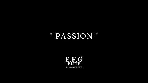 The Next 365 Days Think Passion, Think EFGELITF®, We build value for the future #EFGELITF