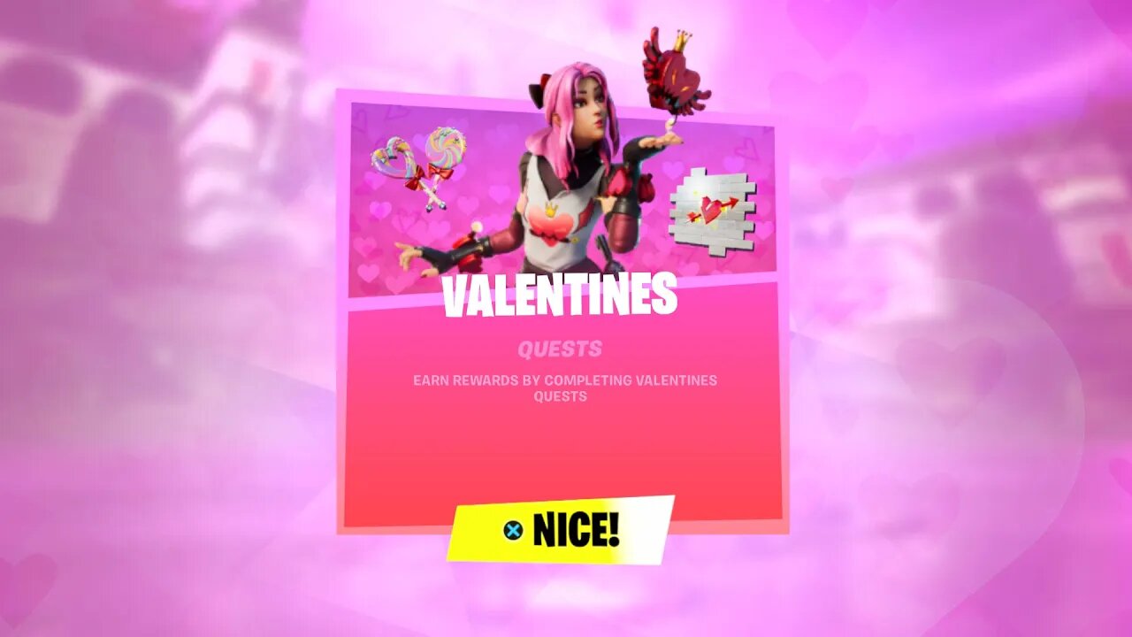 FREE REWARDS in Fortnite VALENTINES EVENT!