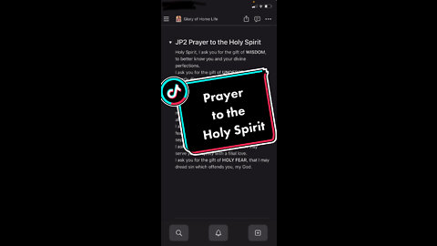 Prayer to the Holy Spirit