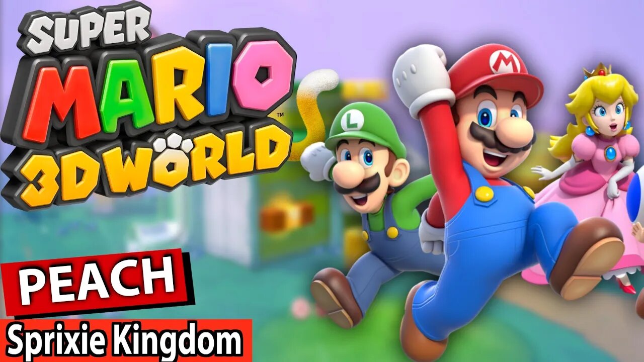 Super Mario 3D World - Gameplay walkthrough 100% - No Commentary