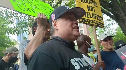 The Nycha plans to demolish Fulton and elliot Chelsea houses rally 6/27/23