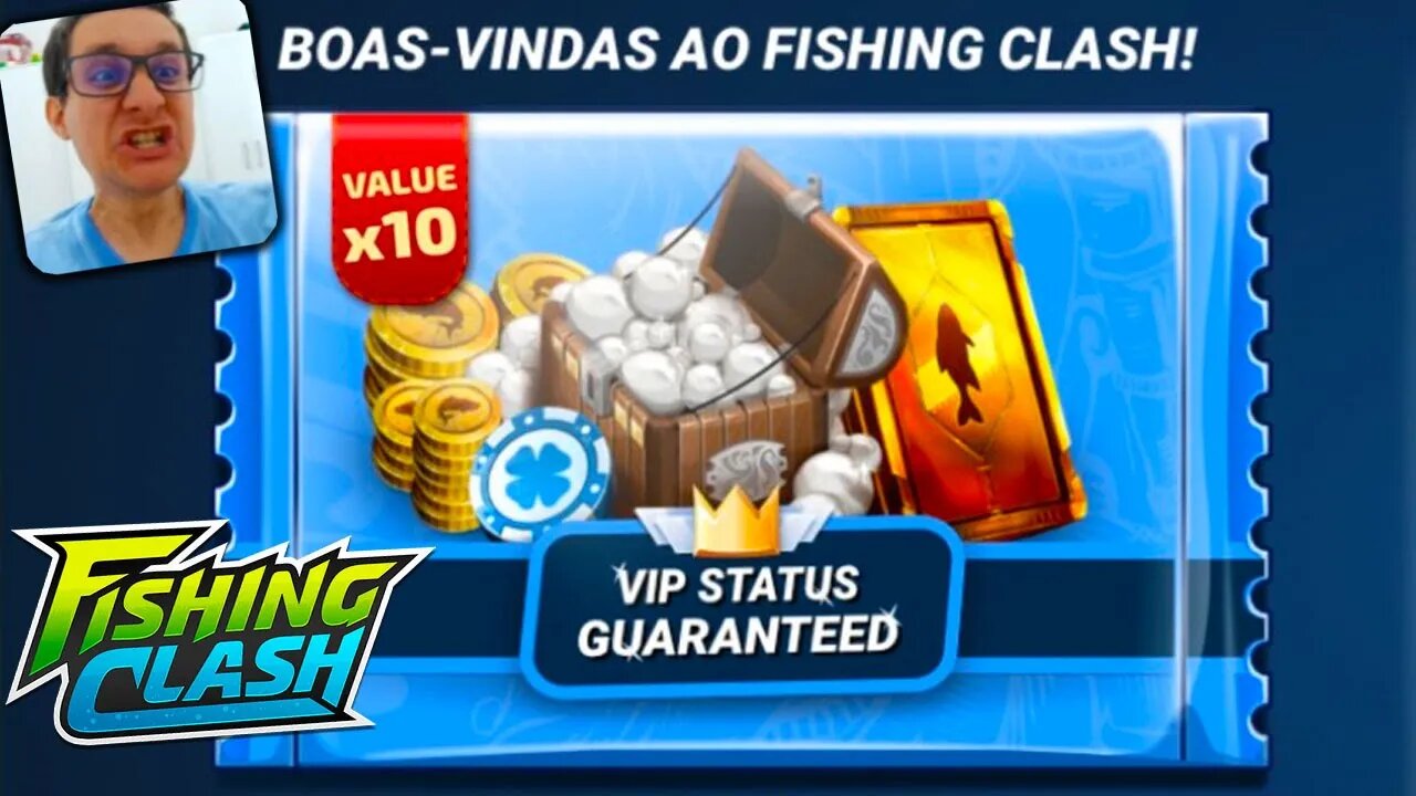 Pacote de Boas Vindas ao | Fishing Clash