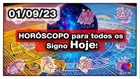 HORÓSCOPO DO DIA - SEXTA 01 DE SETEMBRO | 𝑫𝒊𝒓𝒄𝒆 𝑨𝒍𝒗𝒆𝒔