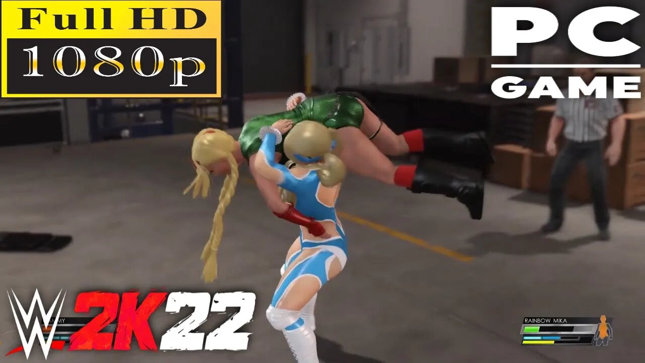 WWE 2K22 | RAINBOW MIKA V CAMMY WHITE! | Backstage Brawl [60 FPS PC]