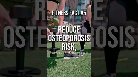 Fitness Fact #5: What Can Reduce the Risk of Osteoporosis? #fitnessfacts #dailydoseofpositivity