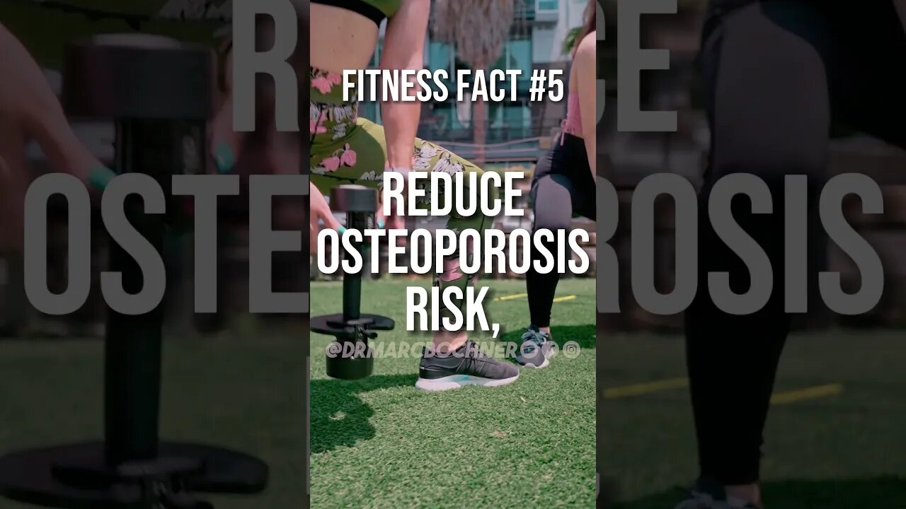 Fitness Fact #5: What Can Reduce the Risk of Osteoporosis? #fitnessfacts #dailydoseofpositivity