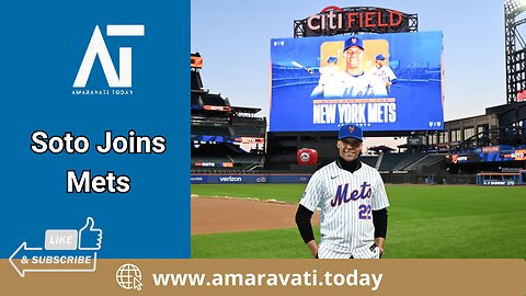 Mets Sign Soto Official Announcement at Citi Field | Amaravati Today