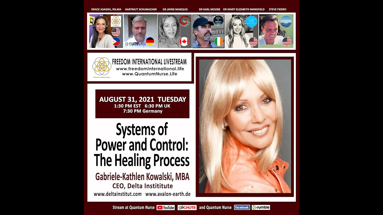 Gabriele - Kathlen Kowalski, MA - Systems of Power and Control: The Healing Process