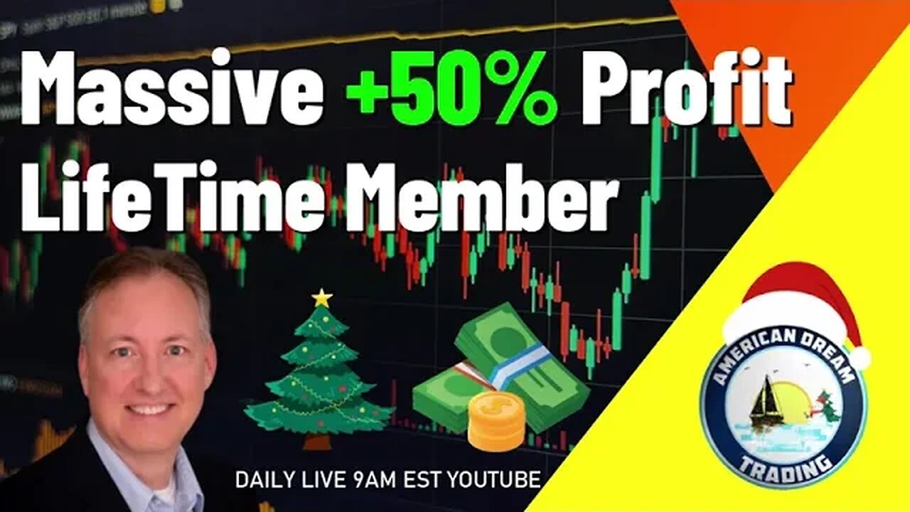 Massive +50% Profit Lifetime Member Stock Market