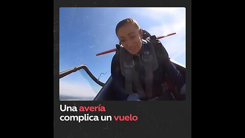 Piloto acrobático publica video de un vuelo que pudo terminar mal