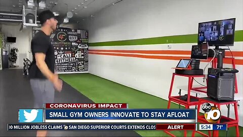 San Diego gym trying to stay afloat amid pandemic closure