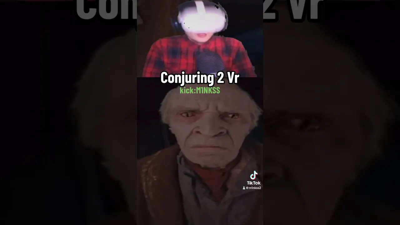 Conjuring 2 In VR! #trending #funny #vr #virtualreality #shorts #horrorshorts #conjuring #memes #wtf