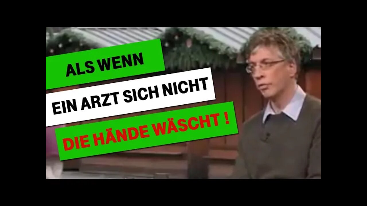 Hände waschen nicht vergessen.