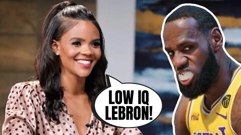 Candace Owens SLAMS LeBron James, Calls Him Low IQ! | He's Too Dumb To Speak About Social Issues