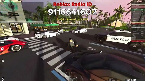 Hammering Roblox Radio Codes/IDs