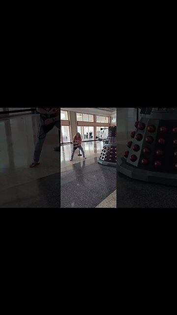 #WOMAN TRIED TO #TRICK #DALEK #EPICFAIL #DalekHAL #TBCC2022 #TBCC #DoctorWHO #SHORTS #Comedy