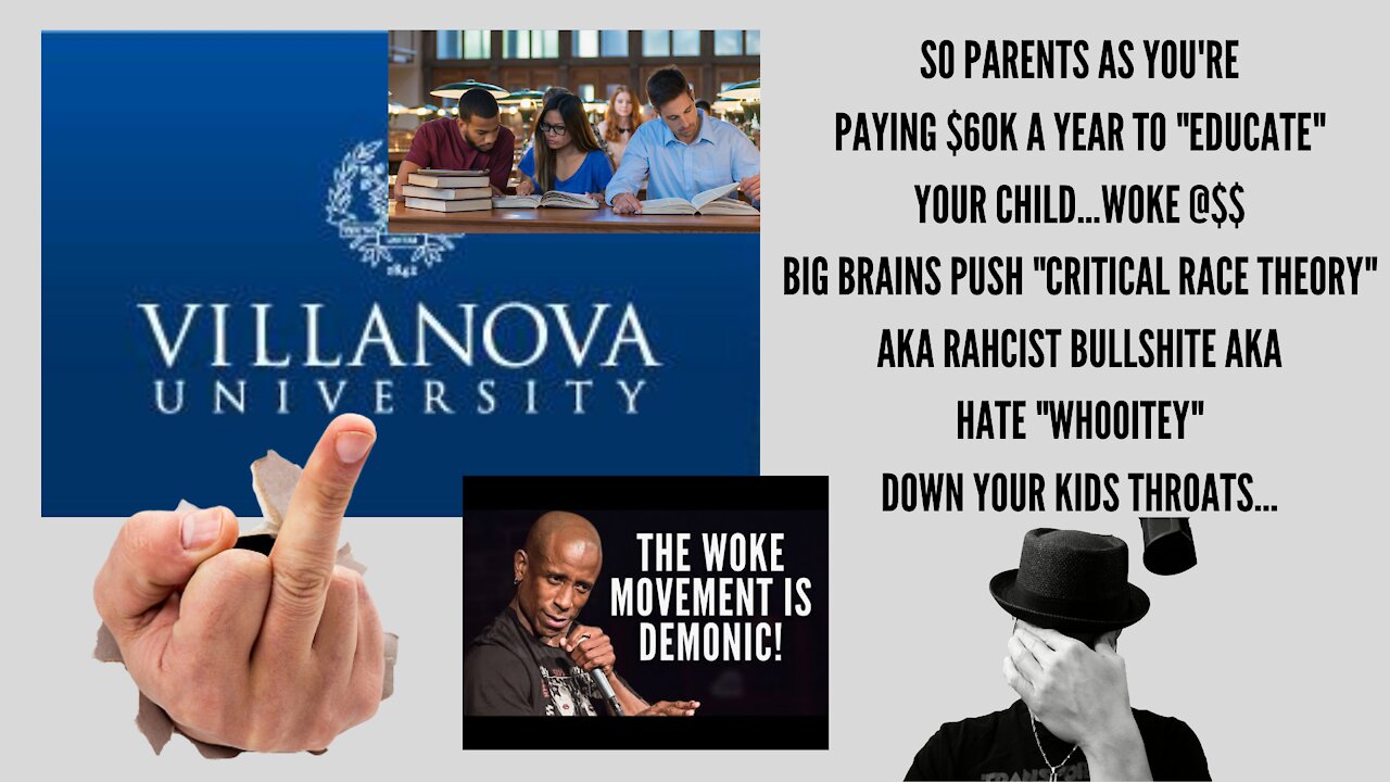 WHAT'S NEXT...VILLANOVA...$60K A YEAR TO HATE WHOOITEY...NICE!!!