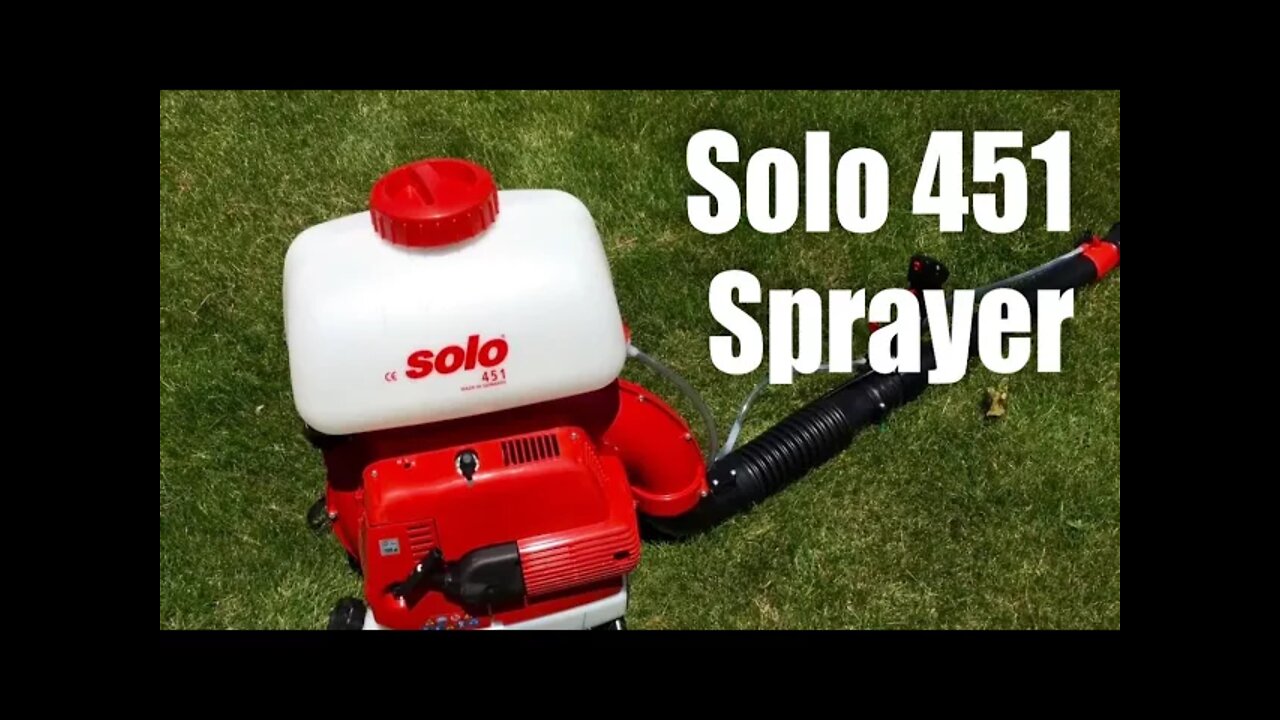 Solo 451 Gas Powered Backpack Mist Blower for Mosquitoes Review