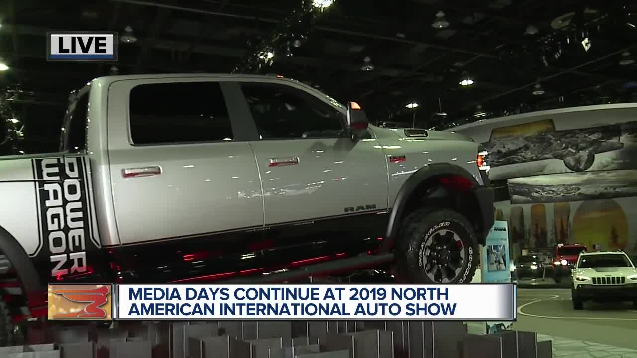 Media days continue at 2019 North American International Auto Show