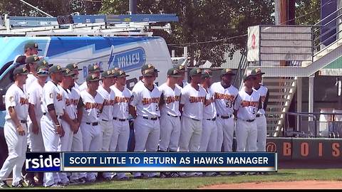 Scott Little to return to Boise to manage Hawks