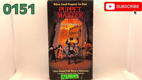 [0151] Bonus Feature from PUPPET MASTER III - TOULON’S REVENGE (1991) [#VHSRIP #puppetmaster3VHS]