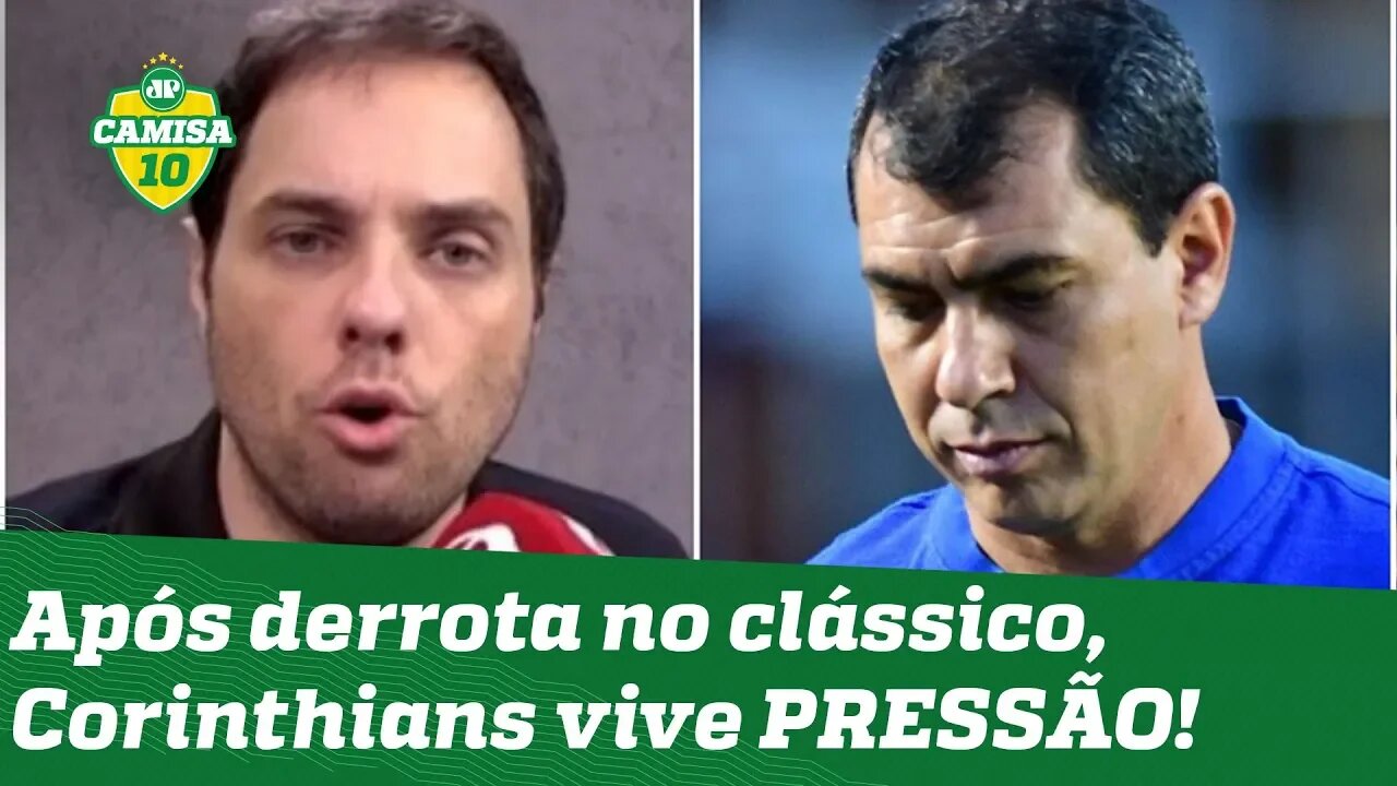 Carille EXPÔS os jogadores? Não tem repertório? Corinthians vive PRESSÃO!