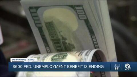 Unemployed workers face critical decisions as $600-a-week in federal aid comes to an end