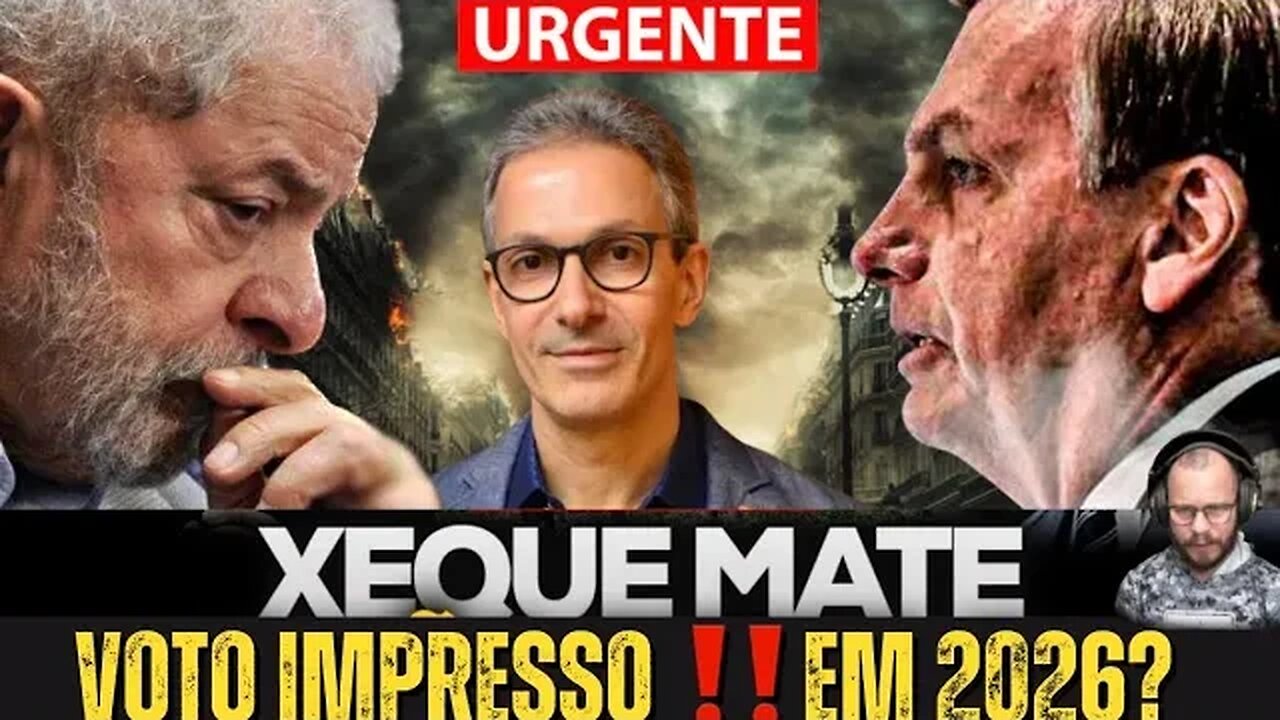 "Voto impresso‼️ o xeque-mate que pode mudar o jogo político em 2026"